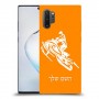 אופנוע שלג כיסוי מגן קשיח בעיצוב אישי עם השם שלך ל Samsung Galaxy Note10+ 5G יחידה אחת סקרין מובייל