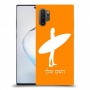 גלישה כיסוי מגן קשיח בעיצוב אישי עם השם שלך ל Samsung Galaxy Note10+ 5G יחידה אחת סקרין מובייל