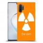 פצצת אטום - נשק גרעיני כיסוי מגן קשיח בעיצוב אישי עם השם שלך ל Samsung Galaxy Note10+ 5G יחידה אחת סקרין מובייל