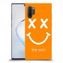 סמיילי כיסוי מגן קשיח בעיצוב אישי עם השם שלך ל Samsung Galaxy Note10+ 5G יחידה אחת סקרין מובייל