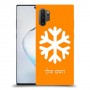 שלג כיסוי מגן קשיח בעיצוב אישי עם השם שלך ל Samsung Galaxy Note10+ 5G יחידה אחת סקרין מובייל