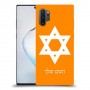 מגן דוד - ישראל כיסוי מגן קשיח בעיצוב אישי עם השם שלך ל Samsung Galaxy Note10+ 5G יחידה אחת סקרין מובייל