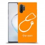 רופא סטטוסקופ כיסוי מגן קשיח בעיצוב אישי עם השם שלך ל Samsung Galaxy Note10+ 5G יחידה אחת סקרין מובייל