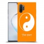 סמל יינג יאנג - סין כיסוי מגן קשיח בעיצוב אישי עם השם שלך ל Samsung Galaxy Note10+ 5G יחידה אחת סקרין מובייל