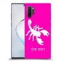 עקרב כיסוי מגן קשיח בעיצוב אישי עם השם שלך ל Samsung Galaxy Note10+ 5G יחידה אחת סקרין מובייל