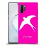 ציפור לבלוע כיסוי מגן קשיח בעיצוב אישי עם השם שלך ל Samsung Galaxy Note10+ 5G יחידה אחת סקרין מובייל