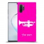 חצוצרה כיסוי מגן קשיח בעיצוב אישי עם השם שלך ל Samsung Galaxy Note10+ 5G יחידה אחת סקרין מובייל