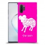 טלה כיסוי מגן קשיח בעיצוב אישי עם השם שלך ל Samsung Galaxy Note10+ 5G יחידה אחת סקרין מובייל