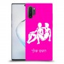 תאומים כיסוי מגן קשיח בעיצוב אישי עם השם שלך ל Samsung Galaxy Note10+ 5G יחידה אחת סקרין מובייל