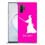 סמוראי כיסוי מגן קשיח בעיצוב אישי עם השם שלך ל Samsung Galaxy Note10+ 5G יחידה אחת סקרין מובייל