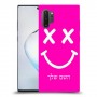 סמיילי כיסוי מגן קשיח בעיצוב אישי עם השם שלך ל Samsung Galaxy Note10+ 5G יחידה אחת סקרין מובייל