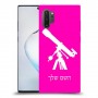 טלסקופ כיסוי מגן קשיח בעיצוב אישי עם השם שלך ל Samsung Galaxy Note10+ 5G יחידה אחת סקרין מובייל