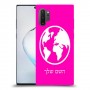 עולם כיסוי מגן קשיח בעיצוב אישי עם השם שלך ל Samsung Galaxy Note10+ 5G יחידה אחת סקרין מובייל