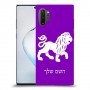 אריה כיסוי מגן קשיח בעיצוב אישי עם השם שלך ל Samsung Galaxy Note10+ 5G יחידה אחת סקרין מובייל