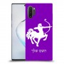 קשת כיסוי מגן קשיח בעיצוב אישי עם השם שלך ל Samsung Galaxy Note10+ 5G יחידה אחת סקרין מובייל