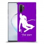 סקִי כיסוי מגן קשיח בעיצוב אישי עם השם שלך ל Samsung Galaxy Note10+ 5G יחידה אחת סקרין מובייל