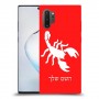 עקרב כיסוי מגן קשיח בעיצוב אישי עם השם שלך ל Samsung Galaxy Note10+ 5G יחידה אחת סקרין מובייל
