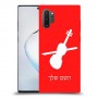 כינור כיסוי מגן קשיח בעיצוב אישי עם השם שלך ל Samsung Galaxy Note10+ 5G יחידה אחת סקרין מובייל