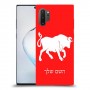 שור כיסוי מגן קשיח בעיצוב אישי עם השם שלך ל Samsung Galaxy Note10+ 5G יחידה אחת סקרין מובייל