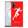 רץ כיסוי מגן קשיח בעיצוב אישי עם השם שלך ל Samsung Galaxy Note10+ 5G יחידה אחת סקרין מובייל