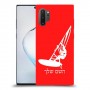 גלישת מפרש כיסוי מגן קשיח בעיצוב אישי עם השם שלך ל Samsung Galaxy Note10+ 5G יחידה אחת סקרין מובייל
