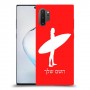 גלישה כיסוי מגן קשיח בעיצוב אישי עם השם שלך ל Samsung Galaxy Note10+ 5G יחידה אחת סקרין מובייל