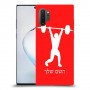 הרמת משקולות כיסוי מגן קשיח בעיצוב אישי עם השם שלך ל Samsung Galaxy Note10+ 5G יחידה אחת סקרין מובייל