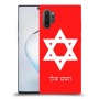 מגן דוד - ישראל כיסוי מגן קשיח בעיצוב אישי עם השם שלך ל Samsung Galaxy Note10+ 5G יחידה אחת סקרין מובייל