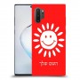 שמש כיסוי מגן קשיח בעיצוב אישי עם השם שלך ל Samsung Galaxy Note10+ 5G יחידה אחת סקרין מובייל