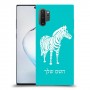 זברה כיסוי מגן קשיח בעיצוב אישי עם השם שלך ל Samsung Galaxy Note10+ 5G יחידה אחת סקרין מובייל