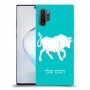 שור כיסוי מגן קשיח בעיצוב אישי עם השם שלך ל Samsung Galaxy Note10+ 5G יחידה אחת סקרין מובייל