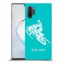 אופנוע שלג כיסוי מגן קשיח בעיצוב אישי עם השם שלך ל Samsung Galaxy Note10+ 5G יחידה אחת סקרין מובייל