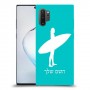 גלישה כיסוי מגן קשיח בעיצוב אישי עם השם שלך ל Samsung Galaxy Note10+ 5G יחידה אחת סקרין מובייל