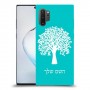 עץ כיסוי מגן קשיח בעיצוב אישי עם השם שלך ל Samsung Galaxy Note10+ 5G יחידה אחת סקרין מובייל