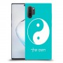 סמל יינג יאנג - סין כיסוי מגן קשיח בעיצוב אישי עם השם שלך ל Samsung Galaxy Note10+ 5G יחידה אחת סקרין מובייל