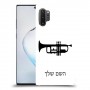 חצוצרה כיסוי מגן קשיח בעיצוב אישי עם השם שלך ל Samsung Galaxy Note10+ 5G יחידה אחת סקרין מובייל