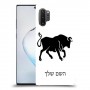 שור כיסוי מגן קשיח בעיצוב אישי עם השם שלך ל Samsung Galaxy Note10+ 5G יחידה אחת סקרין מובייל