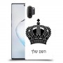 כתר מלכותי כיסוי מגן קשיח בעיצוב אישי עם השם שלך ל Samsung Galaxy Note10+ 5G יחידה אחת סקרין מובייל