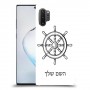 הגה - קפטן - ים כיסוי מגן קשיח בעיצוב אישי עם השם שלך ל Samsung Galaxy Note10+ 5G יחידה אחת סקרין מובייל