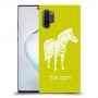 זברה כיסוי מגן קשיח בעיצוב אישי עם השם שלך ל Samsung Galaxy Note10+ 5G יחידה אחת סקרין מובייל