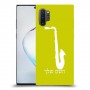 סקספון כיסוי מגן קשיח בעיצוב אישי עם השם שלך ל Samsung Galaxy Note10+ 5G יחידה אחת סקרין מובייל