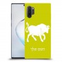 שור כיסוי מגן קשיח בעיצוב אישי עם השם שלך ל Samsung Galaxy Note10+ 5G יחידה אחת סקרין מובייל