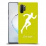 רץ כיסוי מגן קשיח בעיצוב אישי עם השם שלך ל Samsung Galaxy Note10+ 5G יחידה אחת סקרין מובייל