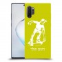 ילד סקייטבורד כיסוי מגן קשיח בעיצוב אישי עם השם שלך ל Samsung Galaxy Note10+ 5G יחידה אחת סקרין מובייל