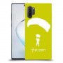 צניחה חופשית כיסוי מגן קשיח בעיצוב אישי עם השם שלך ל Samsung Galaxy Note10+ 5G יחידה אחת סקרין מובייל