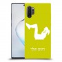 אימון ספורט - אישה כיסוי מגן קשיח בעיצוב אישי עם השם שלך ל Samsung Galaxy Note10+ 5G יחידה אחת סקרין מובייל