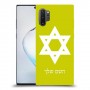 מגן דוד - ישראל כיסוי מגן קשיח בעיצוב אישי עם השם שלך ל Samsung Galaxy Note10+ 5G יחידה אחת סקרין מובייל