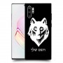 זאב כיסוי מגן קשיח בעיצוב אישי עם השם שלך ל Samsung Galaxy Note10+ יחידה אחת סקרין מובייל