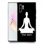 יוגה כיסוי מגן קשיח בעיצוב אישי עם השם שלך ל Samsung Galaxy Note10+ יחידה אחת סקרין מובייל