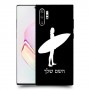 גלישה כיסוי מגן קשיח בעיצוב אישי עם השם שלך ל Samsung Galaxy Note10+ יחידה אחת סקרין מובייל
